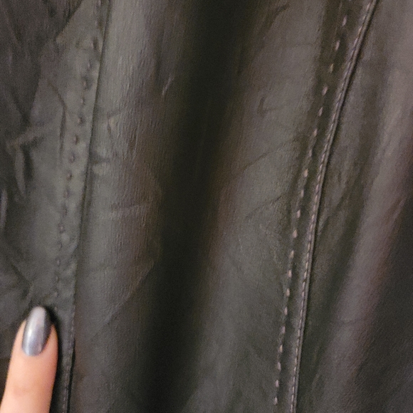 Faux leather jacket - Picture 3 of 3